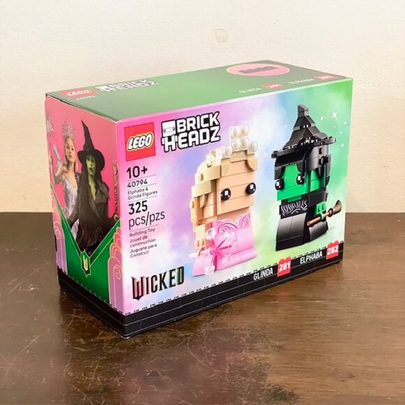 LEGO 40794 Brickheadz Wicked Elphaba & Glinda Figures NIB New in Hand - Picture 5 of 13